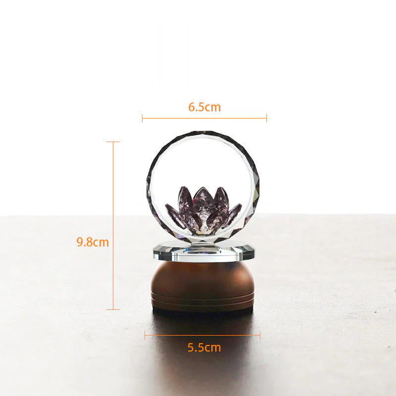Buddha Stones Lotus Copper Brass New Beginning Home Decoration