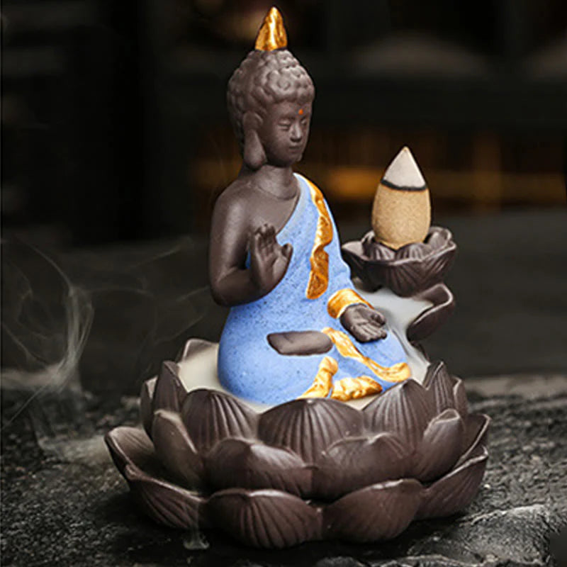 Buddha Stones Buddha Serenity Home Decoration Incense Burner