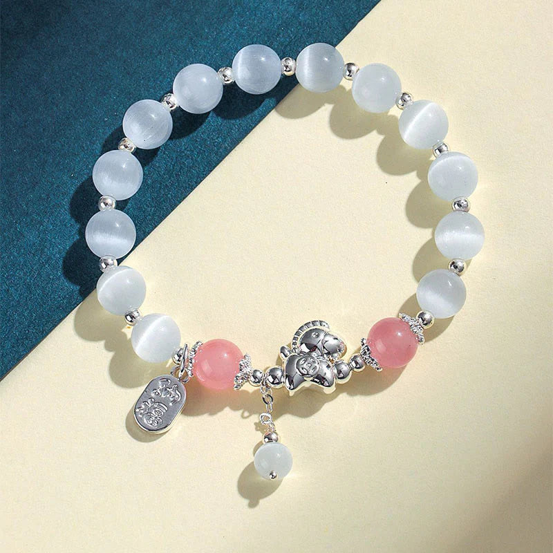 Buddha Stones Wishing You Peace and Love All Year Round Year of the Horse Includes Gift Message Card