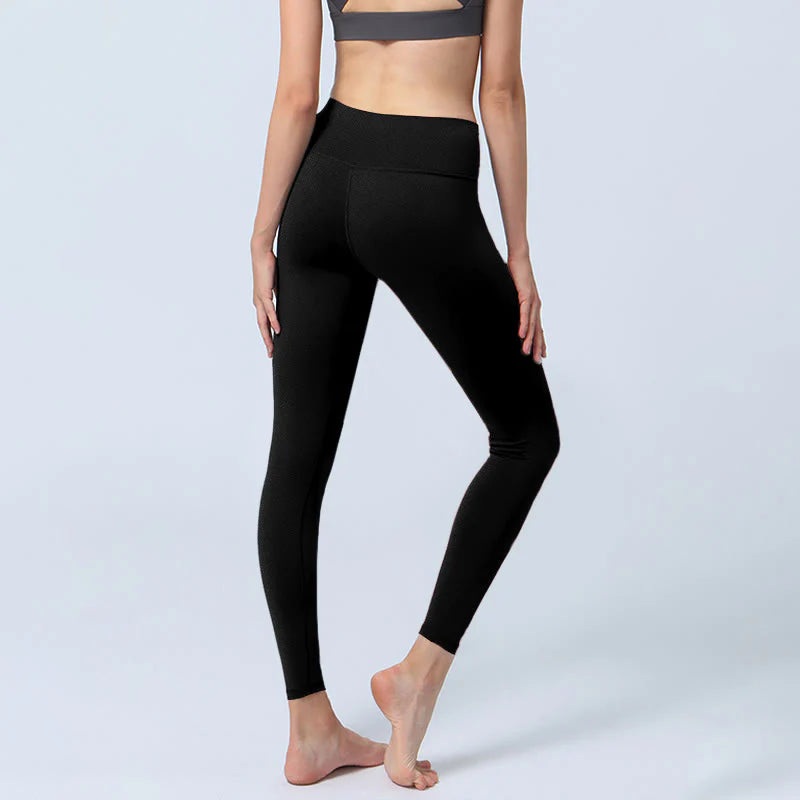 Buddha Stones Colorful Skull Line Design Gym Leggings Women's Yoga Pants