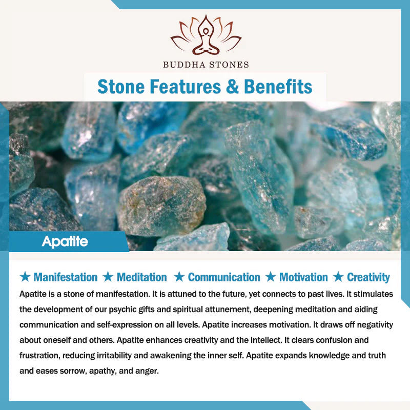 Buddha Stone 3mm Natural Apatite Ultra-thin Beads 14k Gold Plated Copper Creativity Triple Wrap Bracelet