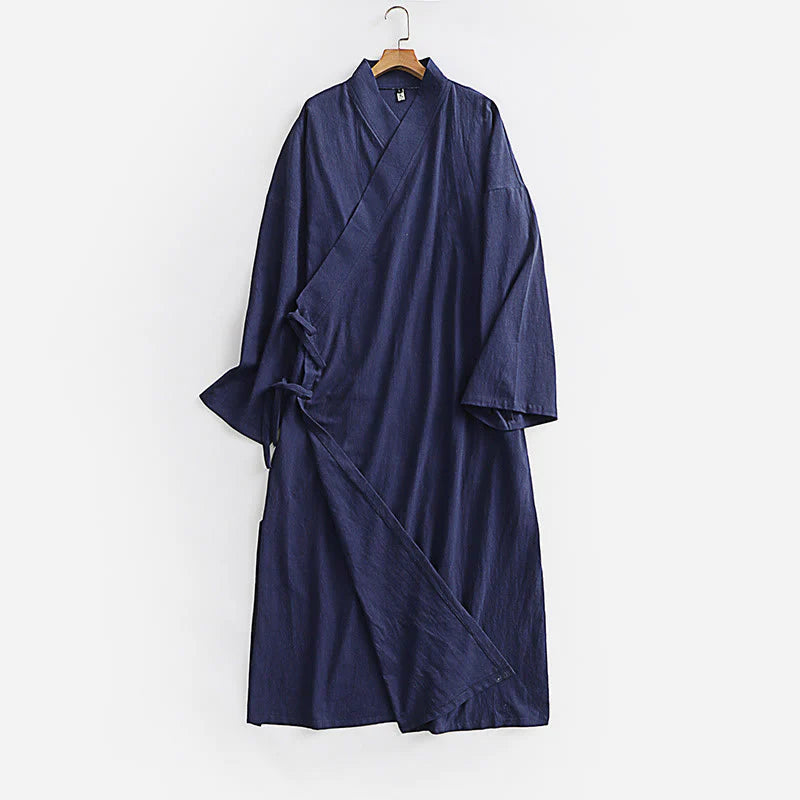 Buddha Stones Wudang Traditional Tai Chi Martial Arts Ceremony Long Sleeve Men's Taoist Long Robe