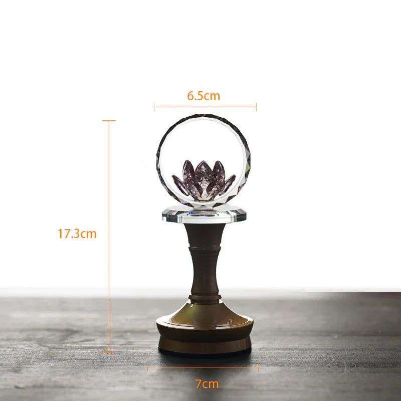 Buddha Stones Lotus Copper Brass New Beginning Home Decoration