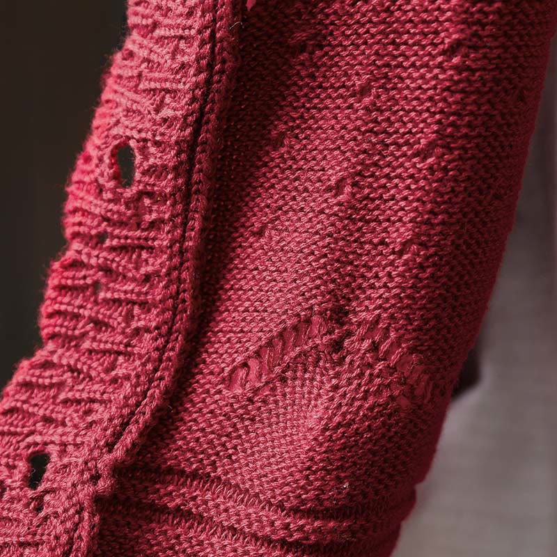Buddha Stones Fall Lace Buttons Cotton Women's Long Sleeve Knitted Cardigan Sweater With Pockets