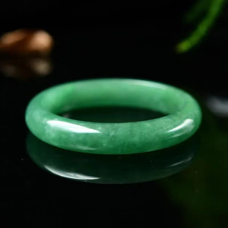 Buddha Stones Jade Healing Abundance Protection Bracelet Bangle