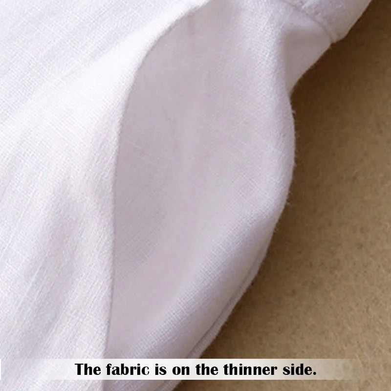 Buddha Stones Summer Casual Simple Design Linen Women's Wide Leg Pants With Zipper Pockets