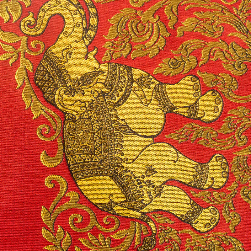 Buddha Stones Vintage Elephant Pattern Tassels Strength Table Runner Home Decoration (Extra 35% Off | USE CODE: FS35)