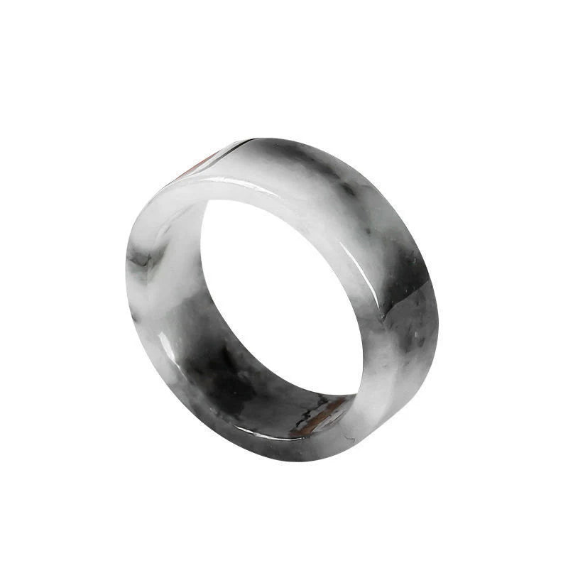 Buddha Stones Jade Prosperity Luck Ring
