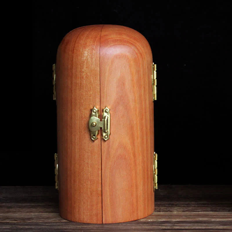 Buddha Stones Avalokitesvara Kwan Yin Buddha Cherry Wood Compassion Home Decoration Altar