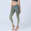 Buddha Stones Bamboo Leaves Sketch Print Sports Leggings Women's Yoga Pants