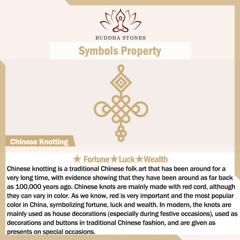Buddha Stones Natural Aquamarine Amber Chinese Knotting Charm Peace Bracelet