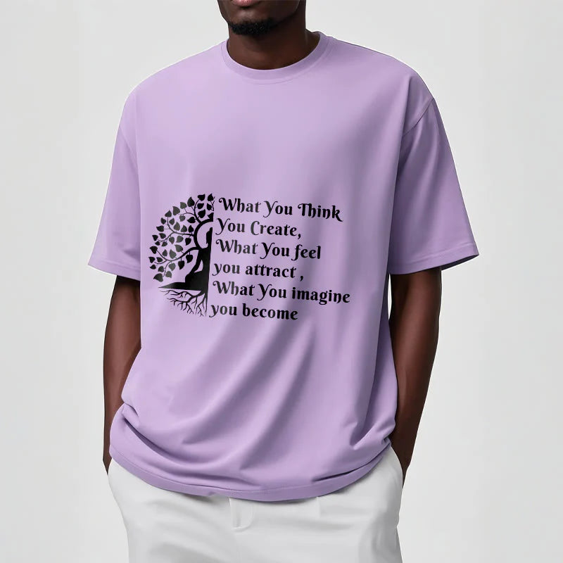 Buddha Stones Half-meditation Buddha Tree Tee T-shirt