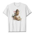 Buddha Stones Lotus Butterfly Meditation Buddha Tee T-shirt