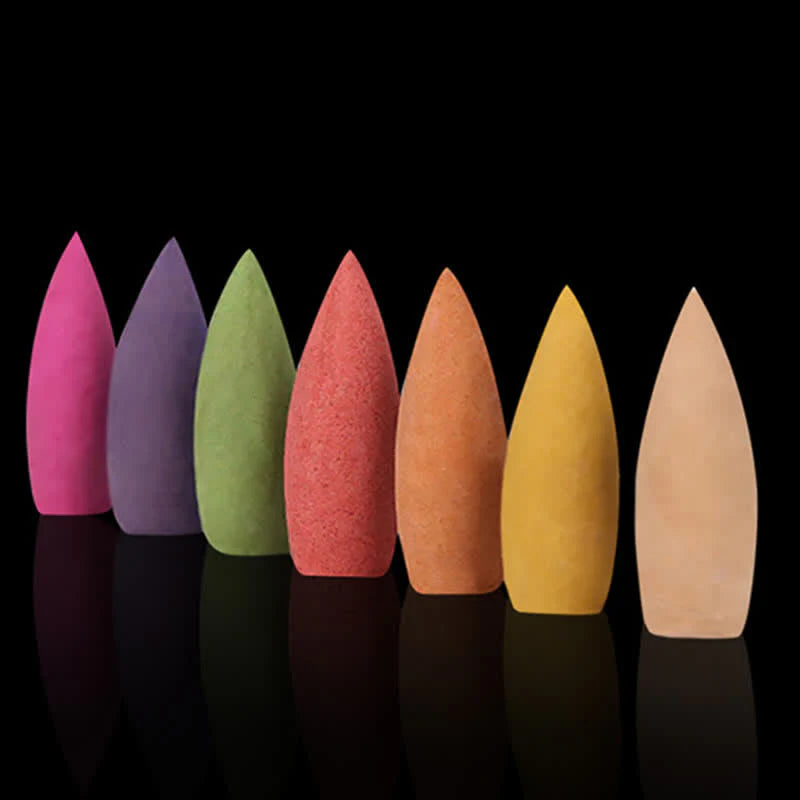 Buddha Stones Mixed Floral Aroma Sandalwood Backflow Incense 50 Cones Pack