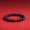 Buddha Stones Tibetan Cypress Cinnabar Lotus Healing Bracelet