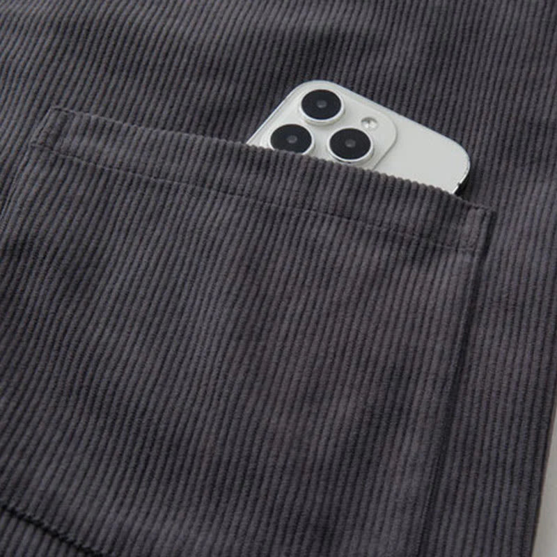 Buddha Stones Men's Frog-Button Mandarin Collar Long Sleeve Cotton Jacket Tang Suit With Pockets