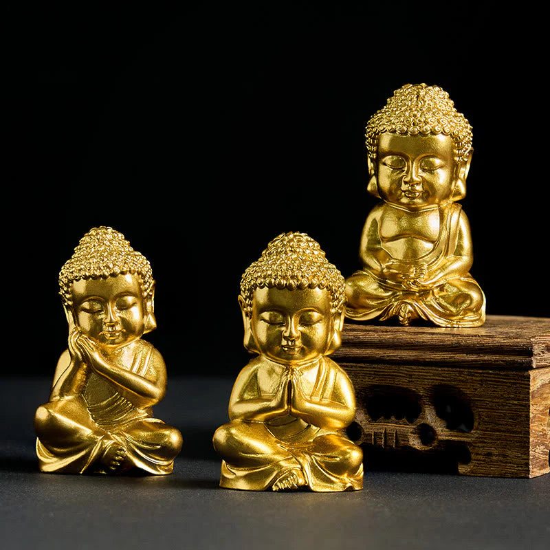 Buddha Stones Tathagata Buddha Statue Refrigerator Fridge Magnet Home Decoration
