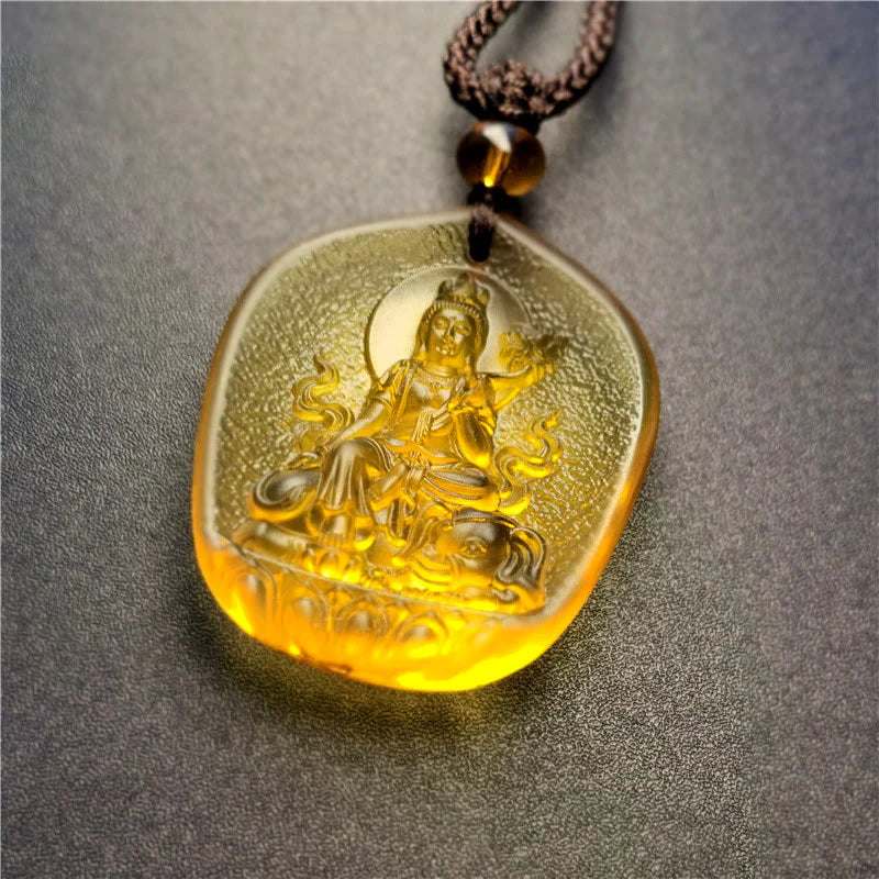 FREE Today: Buddha Amulet Lucky Liuli Necklace Pendant