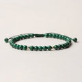 Buddha Stones Natural Malachite Protection Calmness String Bracelet
