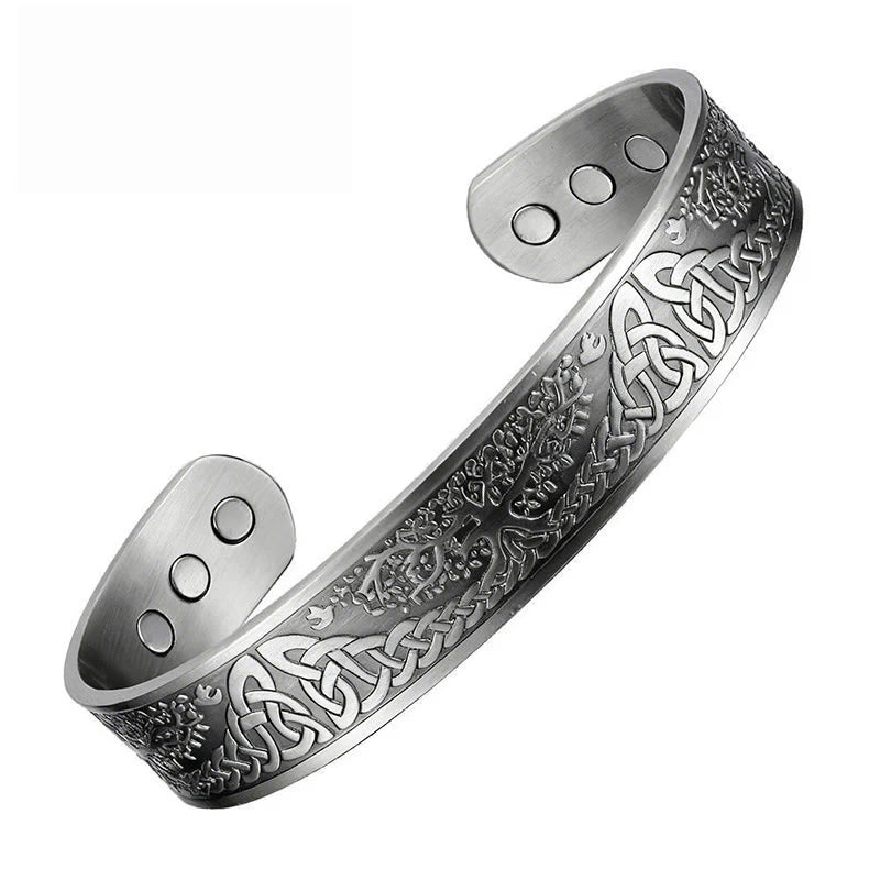 Buddha Stones The Tree Of Life Copper Open Balance Luck Cuff Bracelet Bangle
