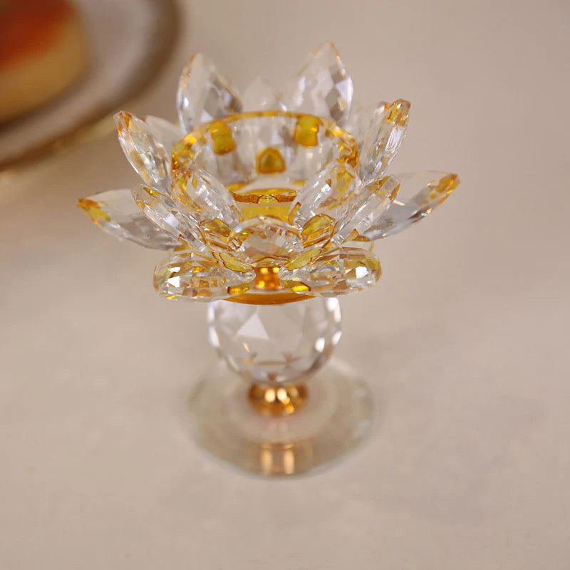 Tibetan Lotus Candlestick Ornament
