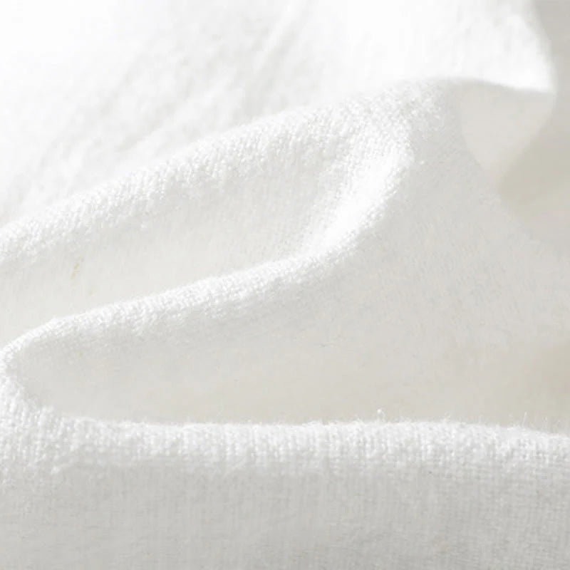 Buddha Stones Spring Solid Color Simple Hem Slit Design Cotton Linen Women's Shirt
