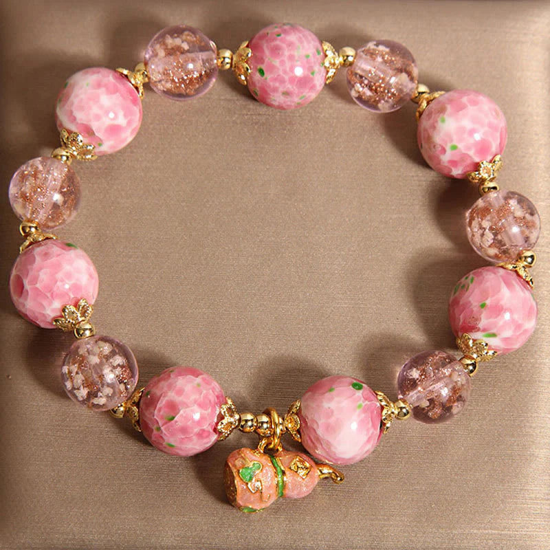 Buddha Stones Gourd Liuli Bracelet