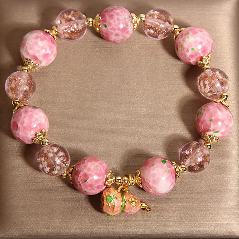 Buddha Stones Gourd Liuli Bracelet