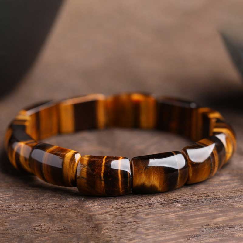 Buddha Stones Natural Tiger Eye Strength Protection Bracelet (Extra 30% Off | USE CODE: FS30)