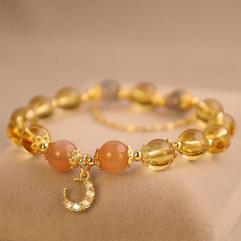 FREE Today: Abundant Energy Moon Citrine Bracelet
