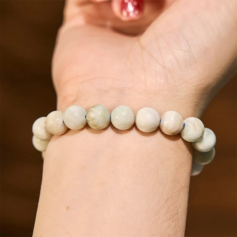 Buddha Stone Various Crystals Malachite Lazurite Lapis Lazuli Hemimorphite Calmness Bracelet