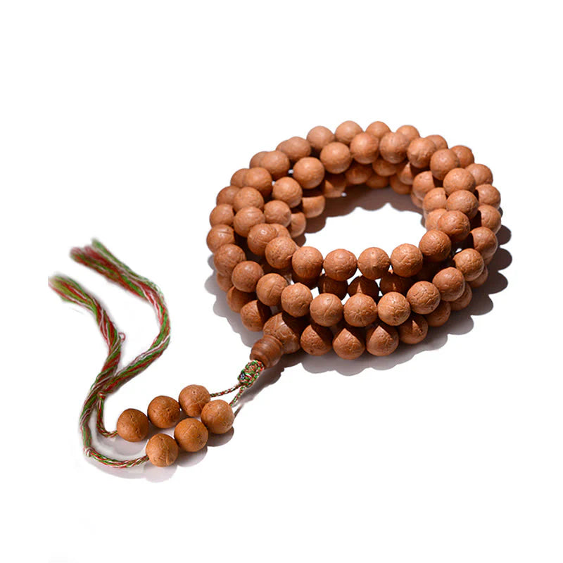 Buddha Stones 108 Mala Beads Nepal Bodhi Seed Luck Wealth Tassel Bracelet (Extra 30% Off | USE CODE: FS30)