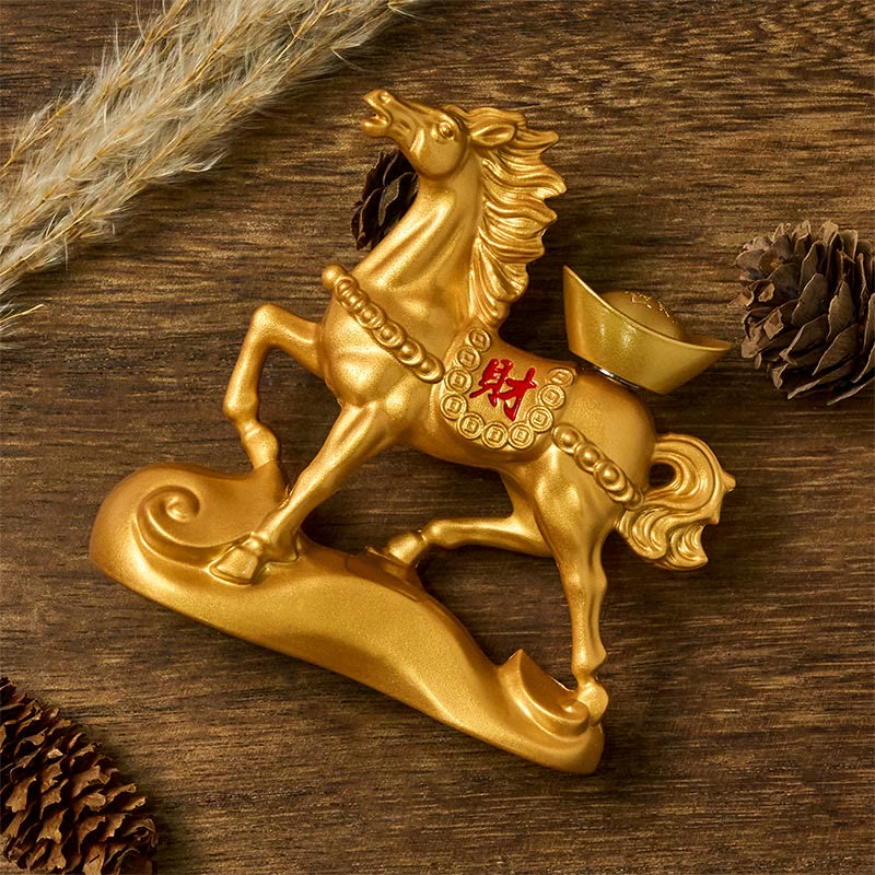 Buddha Stones Chinese Zodiac Year Of The Horse Attract Fortune Prosperity Home Decoration