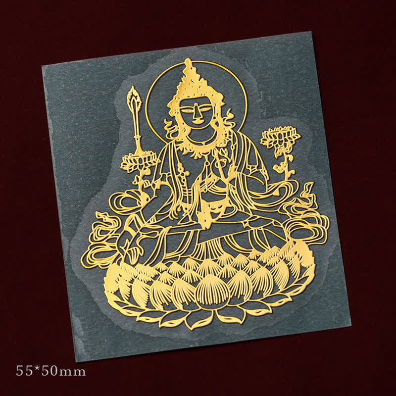 Buddha Stones 12 Chinese Zodiac Blessing Wealth Fortune Phone Sticker