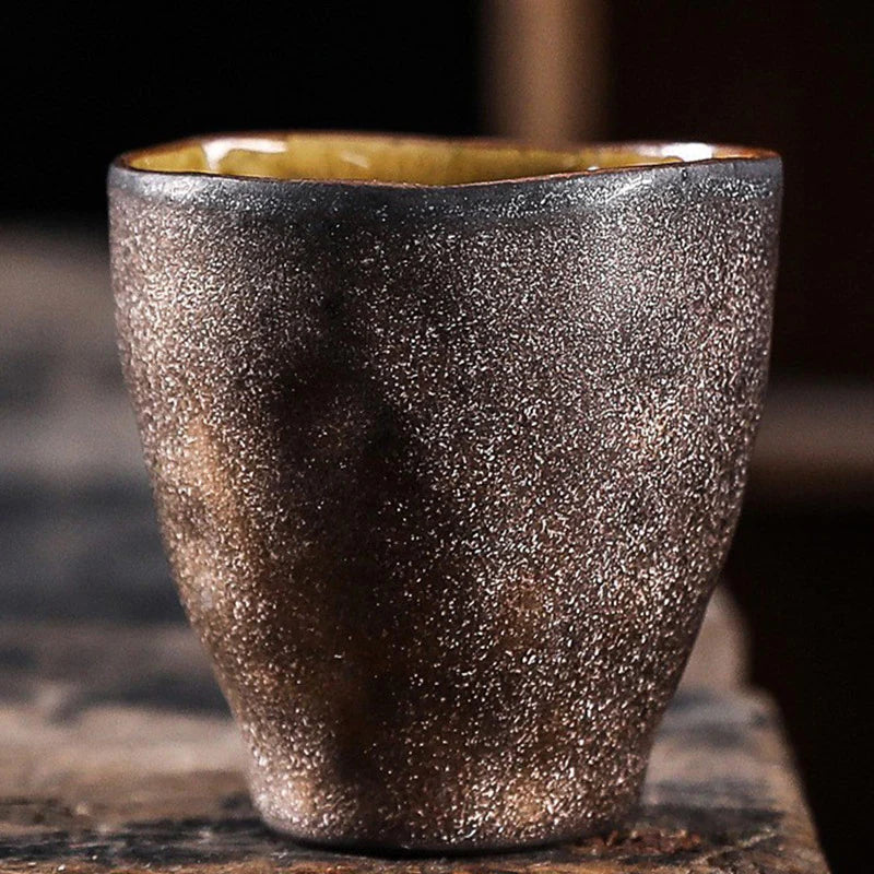 Buddha Stones Lotus Pod Leaf Flower Auspicious Clouds Ceramic Teacup Kung Fu Tea Cup