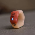 Buddha Stones Camel Bone Om Mani Padme Hum Carving Protection Ring