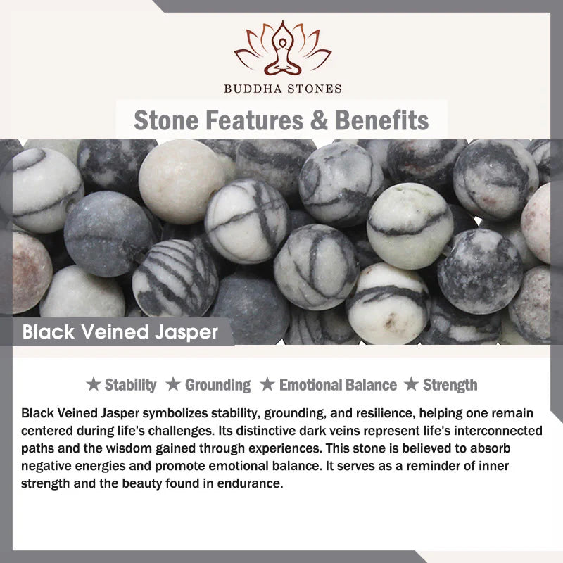 Buddha Stones Wishing Love and Safety for Your Cat Grey Tabby Bracelet Includes Gift Message Card