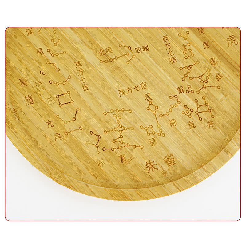 Feng Shui Bamboo Bagua Map Harmony Energy Map