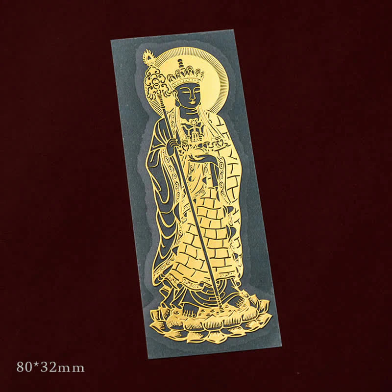 Buddha Stones 12 Chinese Zodiac Blessing Wealth Fortune Phone Sticker