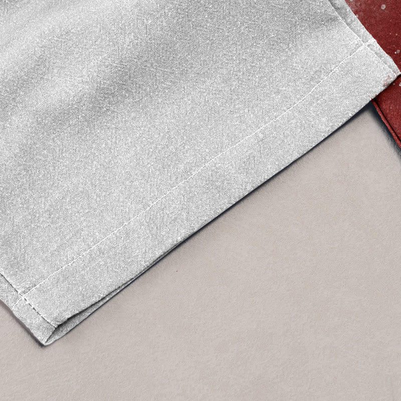 Buddha Stones Pure Cotton Plum Blossom Snow Pattern Women's Elastic Waist Pants With Pockets