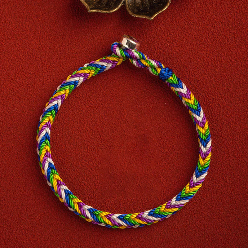 Buddha Stones May everything go your way Lucky Multicolored Bracelet