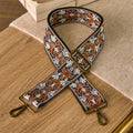 Buddha Stones Bohemian Brown Flower Vine Adjustable Handbags Crossbody Shoulder Bag Straps Replacement