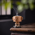Buddha Stones Sanxingdui Healing Ceramic Incense Burner Desk Decoration