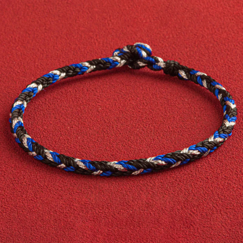 Buddha Stones May prosperity fill your life Lucky Multicolored Bracelet