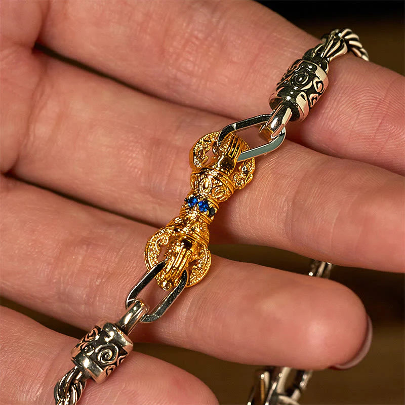 FREE Today: Luck and Balance Copper Dorje Vajra Chain Bracelet