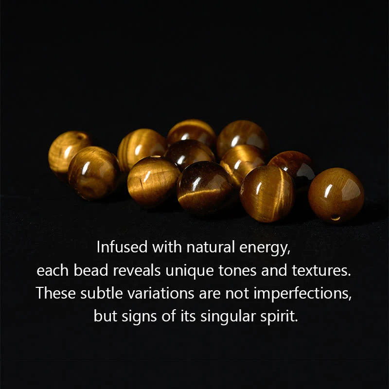 Buddha Stones Natural Grey Jasper Kambamba Jasper Tiger Eye Om Mani Padme Hum Protection Bracelet