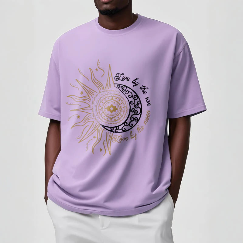 Buddha Stones Live By The Sun Love By The Moon Tee T-shirt