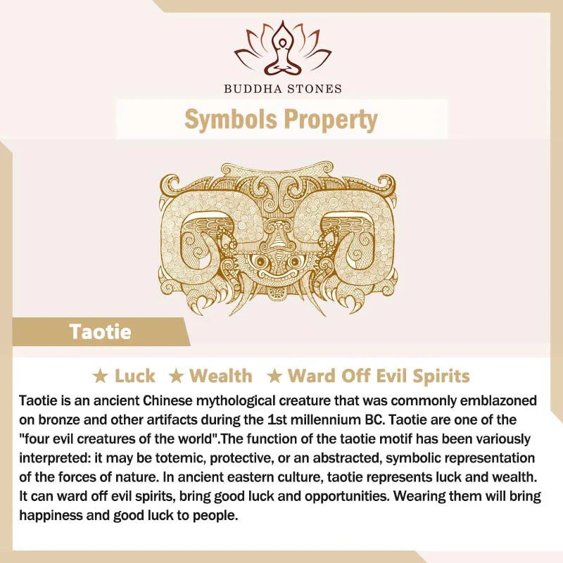 Buddha Stones Fox Mask Butterfly Taotie Peace Buckle Fortune Necklace Pendant