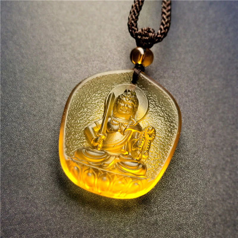 FREE Today: Buddha Amulet Lucky Liuli Necklace Pendant