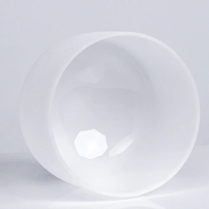 Buddha Stones OM Crystal Sound Bowl Meditation Handcrafted for Mindfulness and Protection Singing Bowl